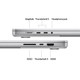 Apple MacBook Pro 16 inches M4 Pro (14 Core CPU/20 Core GPU) 48GB/512GB Silver QWERTY visual supplier