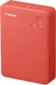 Canon SELPHY QX20 Rood + Canon papier XS-20L (20 stuks) voorkant