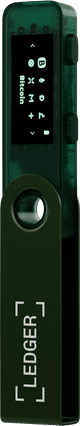 Ledger Nano S Plus Emerald Green right side