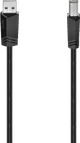 Hama Usb A naar Usb B Kabel 1,5m Kunststof Zwart Main Image