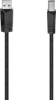 Hama Usb A naar Usb B Kabel 3m Kunststof Zwart Main Image