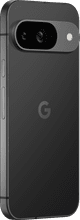 Google Pixel 9 256 Go Noir 5G + BlueBuilt Chargeur 30 W Blanc côté gauche