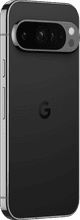 Google Pixel 9 Pro 128GB Black 5G + Just in Case Soft Design Back Cover Black left side