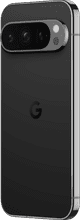 Google Pixel 9 Pro 128GB Black 5G + Just in Case Soft Design Back Cover Black back