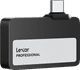 Lexar Go SSD Portable SL400 2 To + Hub côté gauche