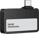 Lexar Go Portable SSD SL400 1TB + Hub linkerkant