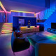 WiZ LED Light Strip - Colored Light - 2x5m product in use