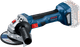 Bosch Professional GWS 18V-7 8.0Ah ProCORE Battery Starter Pack right side