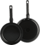 BK Enjoy Frying Pan Set 24cm + 28cm Black Main Image