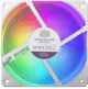 Cooler Master Mobius 120P ARGB White - Single Fan back