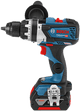 Bosch Professional GSR 18V-110 C 8,0 Ah ProCORE Accu Starterspakket linkerkant