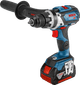 Bosch Professional GSR 18V-110 C 8,0 Ah ProCORE Accu Starterspakket linkerkant