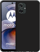Just in Case Soft Design Motorola Moto G75 Back Cover Black front