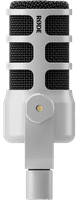 Rode Podmic Blanc côté gauche