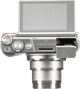 Canon PowerShot SX740HS Lite Silver top