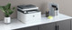 HP LaserJet Pro MFP 3102fdw + 1 extra zwarte toner product in gebruik