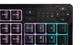 CORSAIR K55 Core RGB Gaming Keyboard QWERTY detail