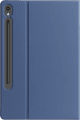 BlueBuilt Samsung Galaxy Tab S9/S9 FE/S10 FE Book Case Blauw achterkant