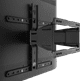BlueBuilt Ultra Slim Swivel Wall Mount 43 - 75 inches product in use