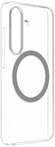 Samsung Galaxy S25 Back Cover with Magnet Transparent right side