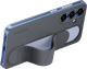 Samsung S25 Standing Grip Back Cover Zwart product in gebruik