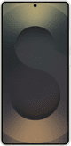 Samsung S25 Ultra Standing Grip Backcover Schwarz vorne