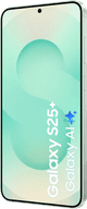 Samsung Galaxy S25 Plus 512GB Mint 5G + BlueBuilt Book Case Zwart voorkant