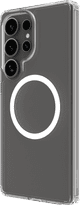 BlueBuilt Protective Backcover mit Magnet Samsung Galaxy S25 Ultra Transparent rückseite