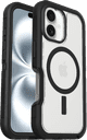 Otterbox Defender XT iPhone 16 Back Cover met MagSafe Magneet Transparant met Zwarte Rand visual leverancier