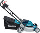 Makita DLM463PT2 incl. 5,0 Ah Accu (2x) linkerkant