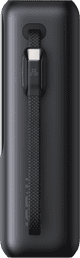 Anker Batterie Externe 25 000 mAh avec Charge Rapide Noir côté gauche