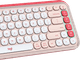 Logitech Pop Icon Keys Rose detail