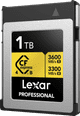 Lexar Professional GOLD 4.0 1TB CFexpress Type B vorne