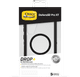 Otterbox Defender Samsung Galaxy S25 Plus Back Cover met Magneet Transparant Zwarte Rand verpakking