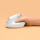Logitech Lift Verticale Ergonomische Muis Wit visual leverancier