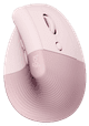 Logitech Lift Verticale Ergonomische Muis Roze Main Image