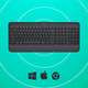 Logitech Signature K650 Comfort Draadloos Toetsenbord QWERTY + Signature M650 Muis visual leverancier