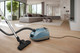 Miele Guard S1 Nordic Blue product in use
