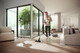 Miele Guard L1 Select Parquet Graphite Gray product in use