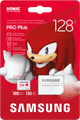 Samsung microSDXC PRO Plus 128GB Sonic the Hedgehog verpackung