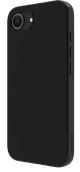 BlueBuilt iPhone 16e Back Cover Noir côté gauche