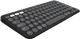 Logitech Pebble 2 Combo QWERTY Black left side