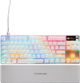 SteelSeries Apex Pro TKL Gen 3 Gaming Keyboard QWERTY White top
