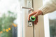 Bold Elite Smart Lock SX45 Zilver Duo Pack product in gebruik