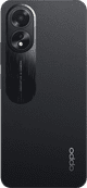 OPPO A18 128GB Zwart 4G + OPPO SuperVOOC Oplader 45W achterkant