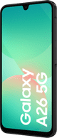 Samsung Galaxy A26 128GB Zwart 5G + Basis Accessoirepakket voorkant