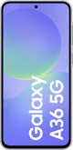 Samsung Galaxy A36 256GB Purple 5G front