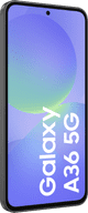 Samsung Galaxy A36 128GB Zwart 5G + Compleet Accessoirepakket voorkant