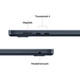 Apple MacBook Air 15 inch (2025) M4 (10 CPU/10 GPU) 16GB/512GB Middernacht QWERTY visual leverancier
