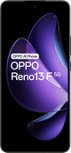 OPPO Reno 13 F 256GB Zwart 5G + OPPO SuperVOOC Oplader 45W voorkant